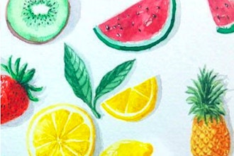 Watercolor Painting – Good Enough to Eat (Online)